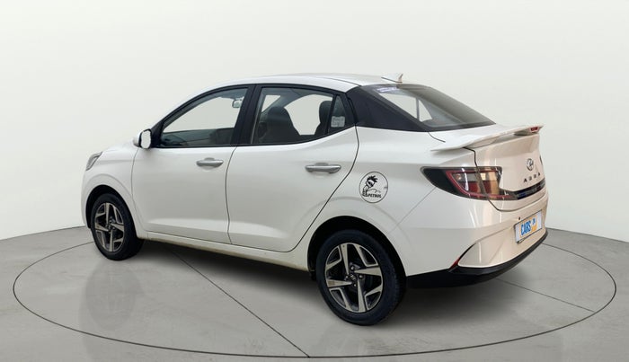 2021 Hyundai AURA SX PLUS 1.2 AMT, Petrol, Automatic, 40,109 km, Left Back Diagonal