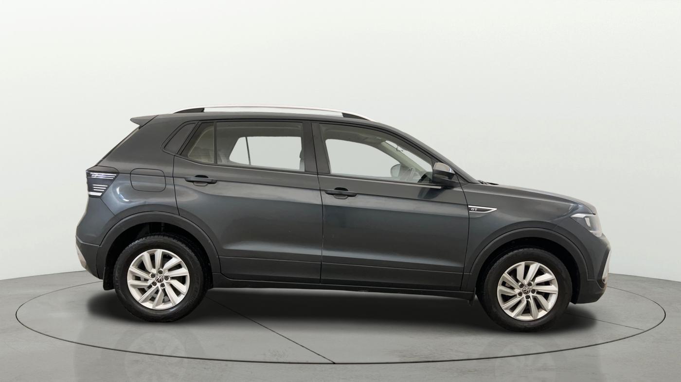 2021 Volkswagen TAIGUN HIGHLINE 1.0 TSI AT, Petrol, Automatic, 64,698 km, Right Side View
