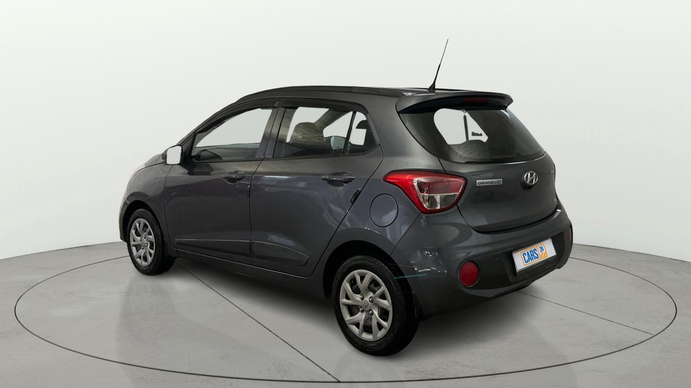 2019 Hyundai Grand i10 SPORTZ 1.2 KAPPA VTVT, Petrol, Manual, 61,367 km, Left Back Diagonal