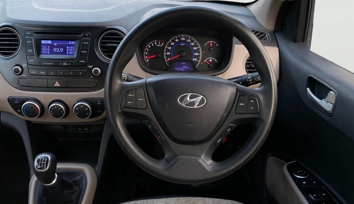 2015 Hyundai Grand i10 SPORTZ 1.2 KAPPA VTVT, Petrol, Manual, 63,232 km, Steering Wheel Close Up