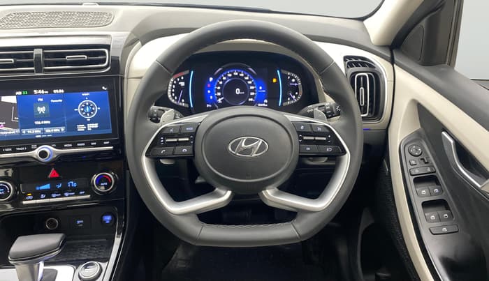2023 Hyundai Creta SX (O) IVT 1.5 PETROL, Petrol, Automatic, 15,445 km, Steering Wheel Close Up