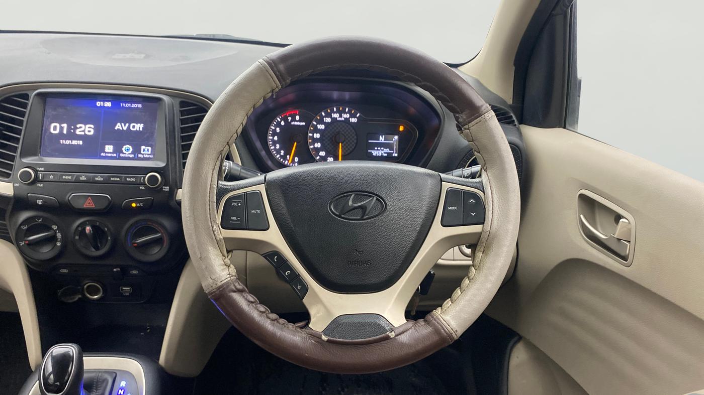 2019 Hyundai NEW SANTRO SPORTZ AMT, Petrol, Automatic, 72,495 km, Steering Wheel Close Up