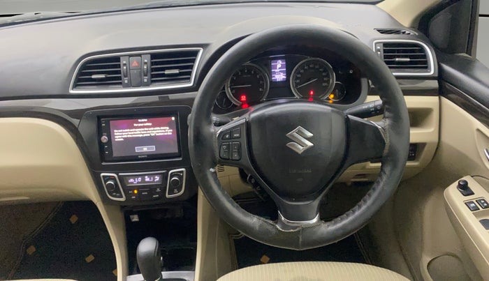 2018 Maruti Ciaz ZETA 1.4  AT PETROL, Petrol, Automatic, 46,800 km, Steering Wheel Close Up