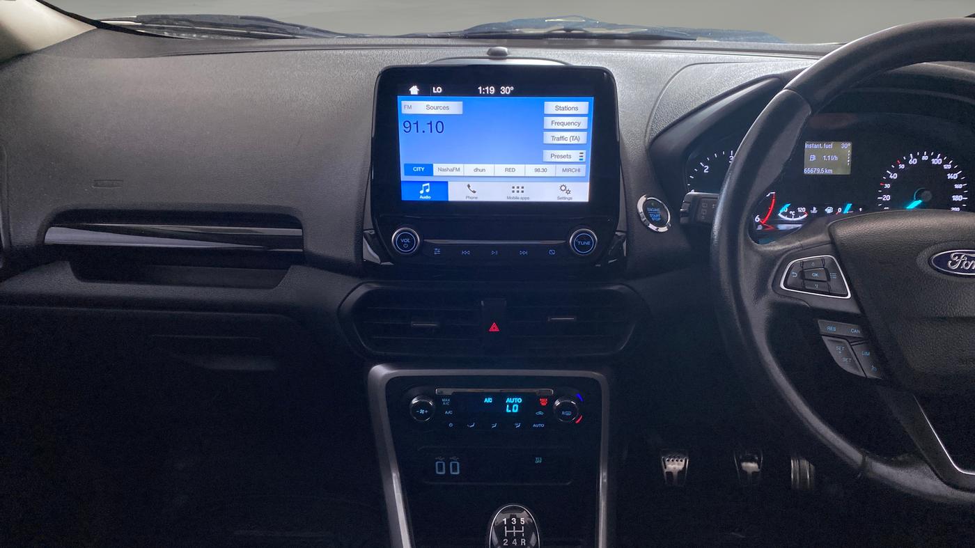 2018 Ford Ecosport TITANIUM + 1.5L DIESEL, Diesel, Manual, 65,678 km, Air Conditioner