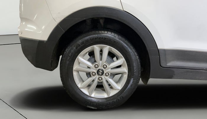 2017 Hyundai Creta E PLUS 1.6 PETROL, Petrol, Manual, 78,595 km, Right Rear Wheel
