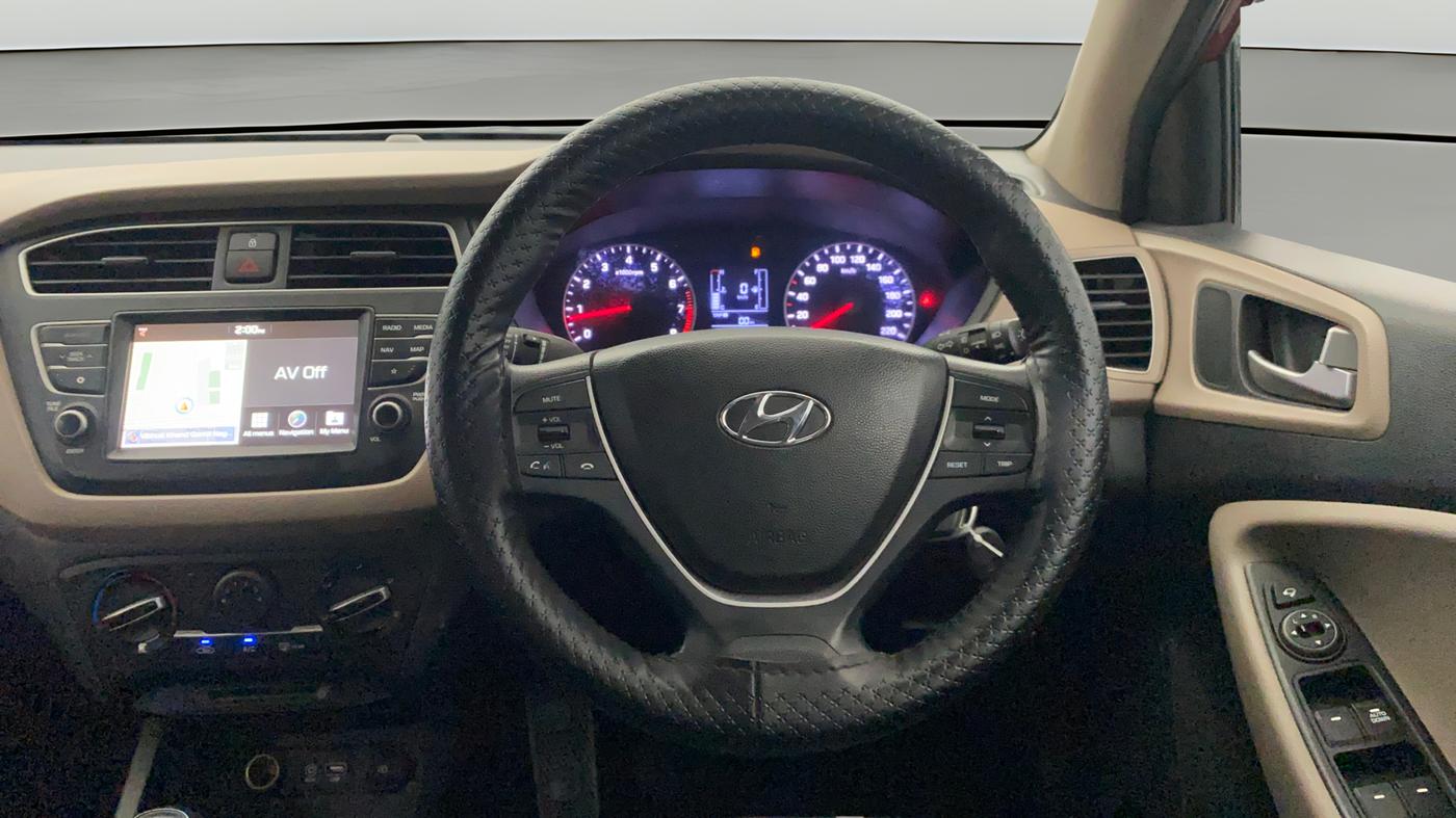 2019 Hyundai Elite i20 SPORTZ PLUS 1.2, Petrol, Manual, 31,783 km, Steering Wheel Close Up