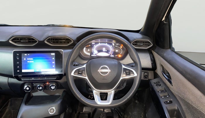 2024 Nissan MAGNITE N-Connecta B4D 1.0 Petrol AMT Dual Tone, Petrol, Automatic, 16,035 km, Steering Wheel Close Up