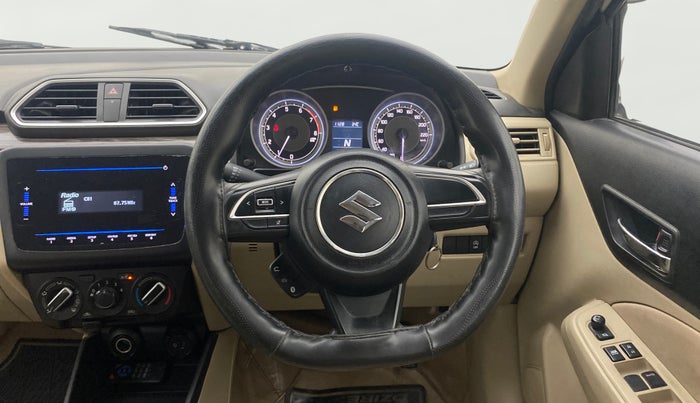 2021 Maruti Dzire VXI AMT, Petrol, Automatic, 75,490 km, Steering Wheel Close Up