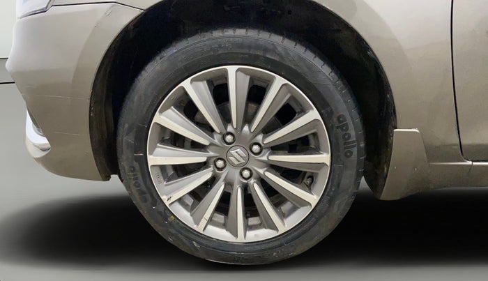 2020 Maruti Ciaz ALPHA 1.5 SHVS PETROL, Petrol, Manual, 60,555 km, Left Front Wheel