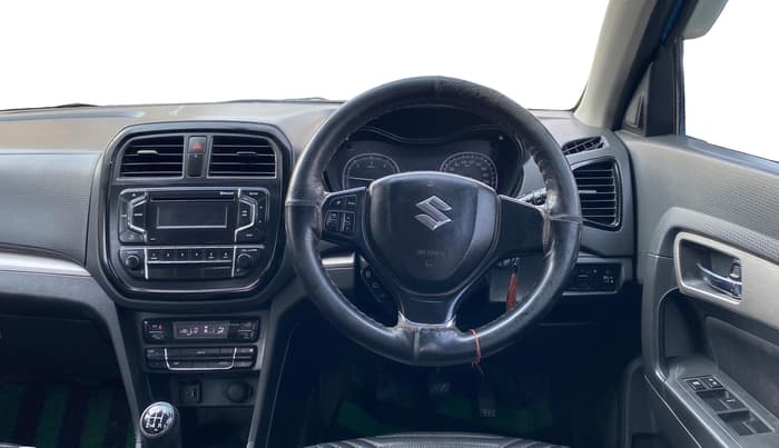 2016 Maruti Vitara Brezza ZDI, Diesel, Manual, 73,581 km, Steering Wheel Close Up