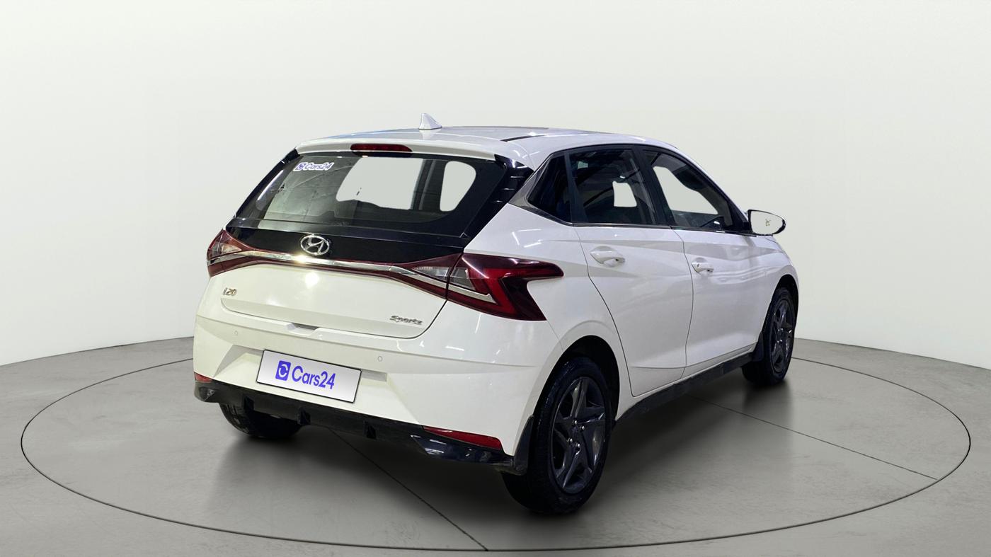 2021 Hyundai NEW I20 SPORTZ 1.2 MT, Petrol, Manual, 72,311 km, Right Back Diagonal