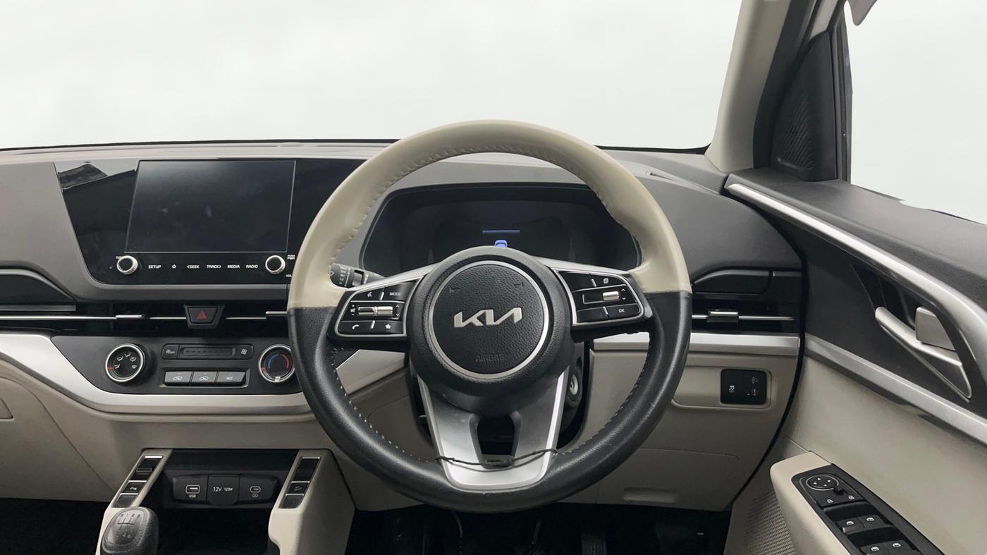 2023 KIA CARENS PRESTIGE 1.5 PETROL 7 STR, Petrol, Manual, 33,719 km, Steering Wheel Close Up