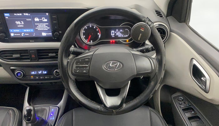 2020 Hyundai GRAND I10 NIOS SPORTZ AMT 1.2 KAPPA VTVT, Petrol, Automatic, 1,33,572 km, Steering Wheel Close Up