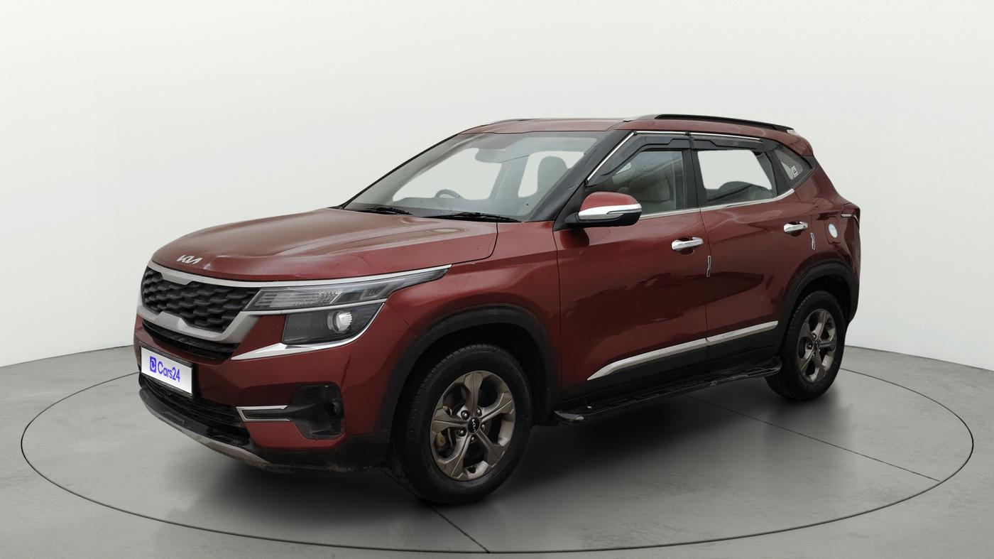 2023 KIA SELTOS HTK PLUS 1.5 IMT, Petrol, Manual, 29,272 km, Left Front Diagonal