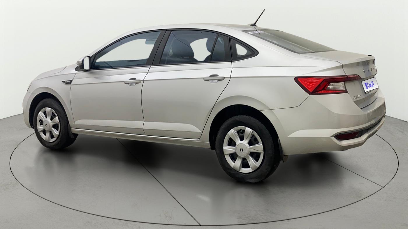 2022 Skoda SLAVIA ACTIVE 1.0L TSI MT, Petrol, Manual, 69,928 km, Left Back Diagonal