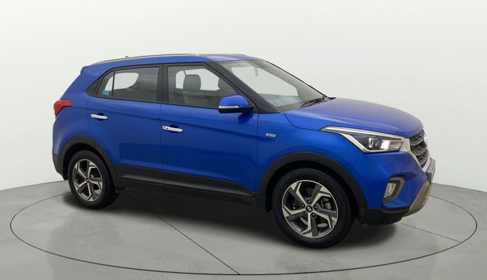 2018 Hyundai Creta SX AT 1.6 PETROL, Petrol, Automatic, 20,744 km, Right Front Diagonal