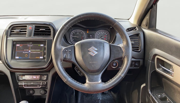 2018 Maruti Vitara Brezza ZDI PLUS AMT, Diesel, Automatic, 1,01,558 km, Steering Wheel Close Up