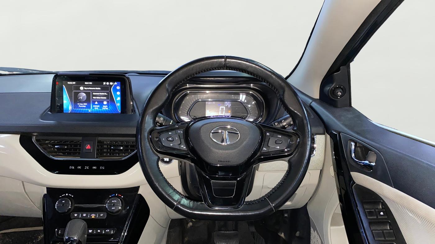 2021 Tata NEXON XZA PLUS PETROL, Petrol, Automatic, 27,884 km, Steering Wheel Close Up