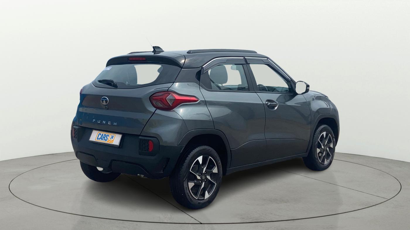 2024 Tata PUNCH Creative Dual Tone MT Sunroof, Petrol, Manual, 25,540 km, Right Back Diagonal