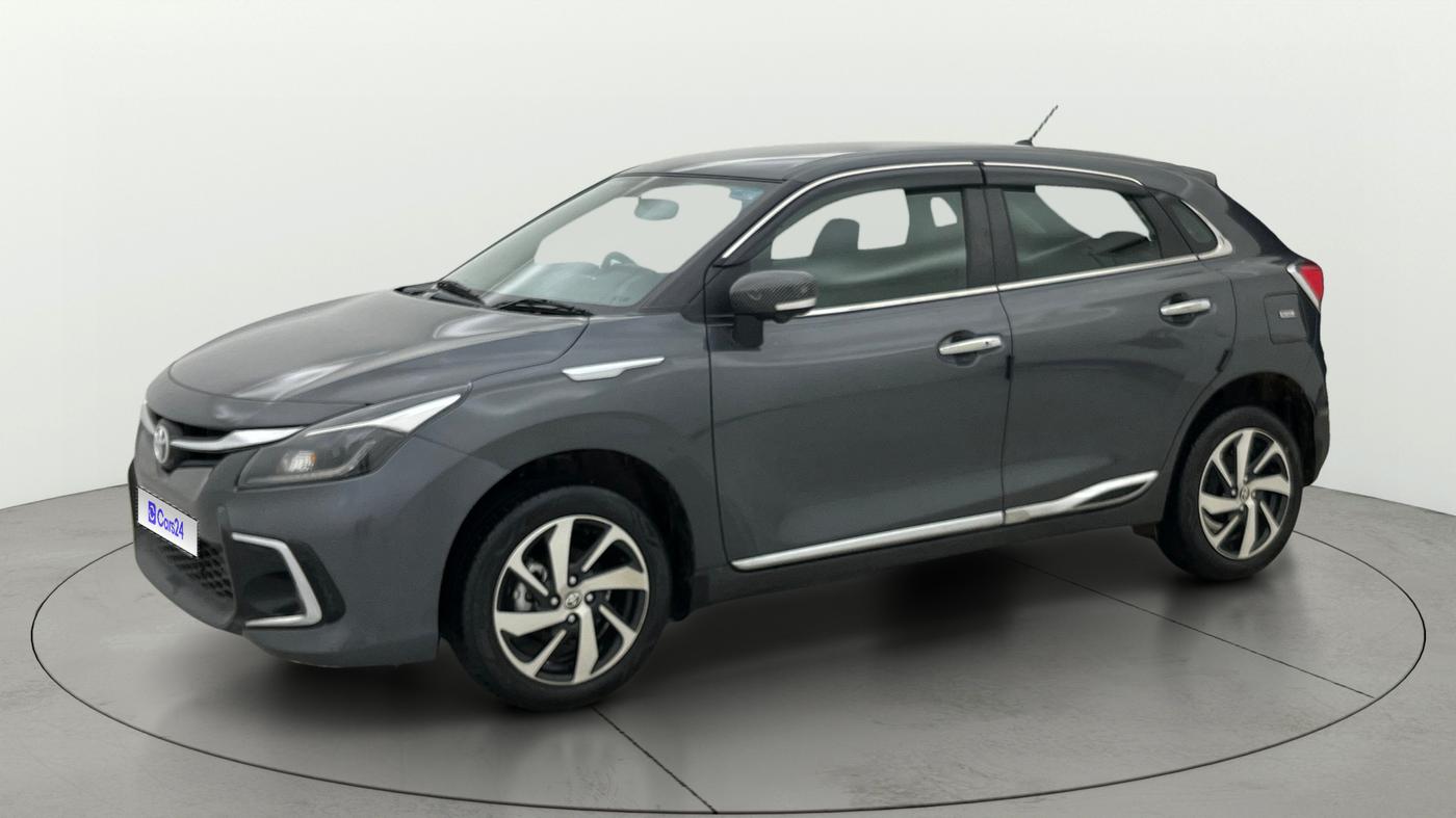 2024 Toyota Glanza V AMT, Petrol, Automatic, 12,775 km, Left Front Diagonal