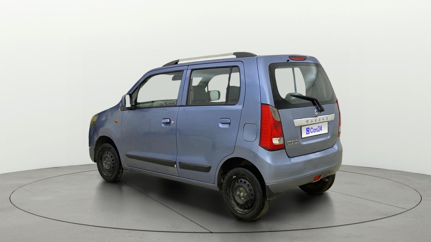 2015 Maruti Wagon R 1.0 VXI AMT, Petrol, Automatic, 24,075 km, Left Back Diagonal