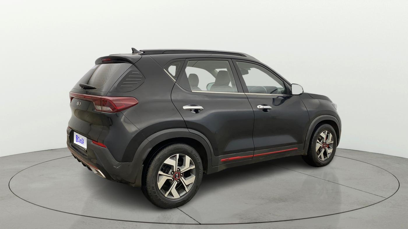 2020 KIA SONET GTX PLUS 1.0 DCT, Petrol, Automatic, 87,545 km, Right Back Diagonal