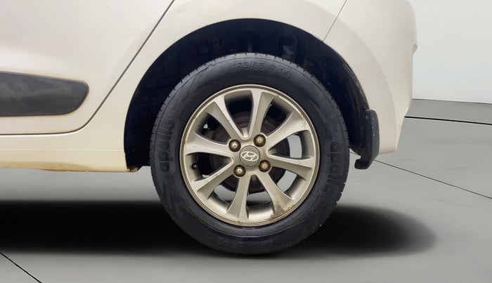 2015 Hyundai Grand i10 ASTA (O) 1.2 KAPPA VTVT, Petrol, Manual, 92,198 km, Left Rear Wheel