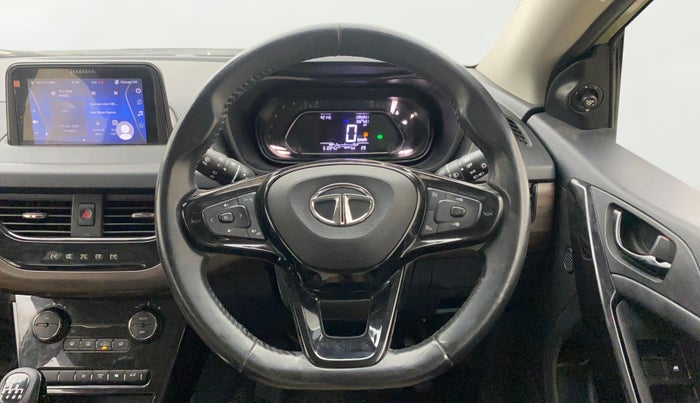 2022 Tata NEXON XZ PLUS PETROL KAZIRANGA, Petrol, Manual, 51,223 km, Steering Wheel Close Up