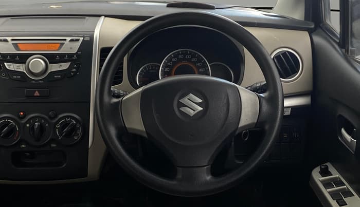 2015 Maruti Wagon R 1.0 VXI, Petrol, Manual, 19,612 km, Steering Wheel Close Up