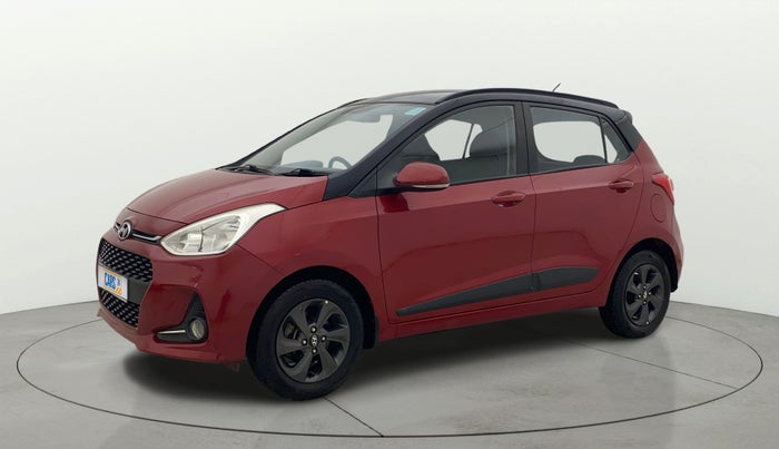 2018 Hyundai Grand i10 SPORTZ 1.2 KAPPA VTVT DUAL TONE, Petrol, Manual, 59,728 km, Left Front Diagonal