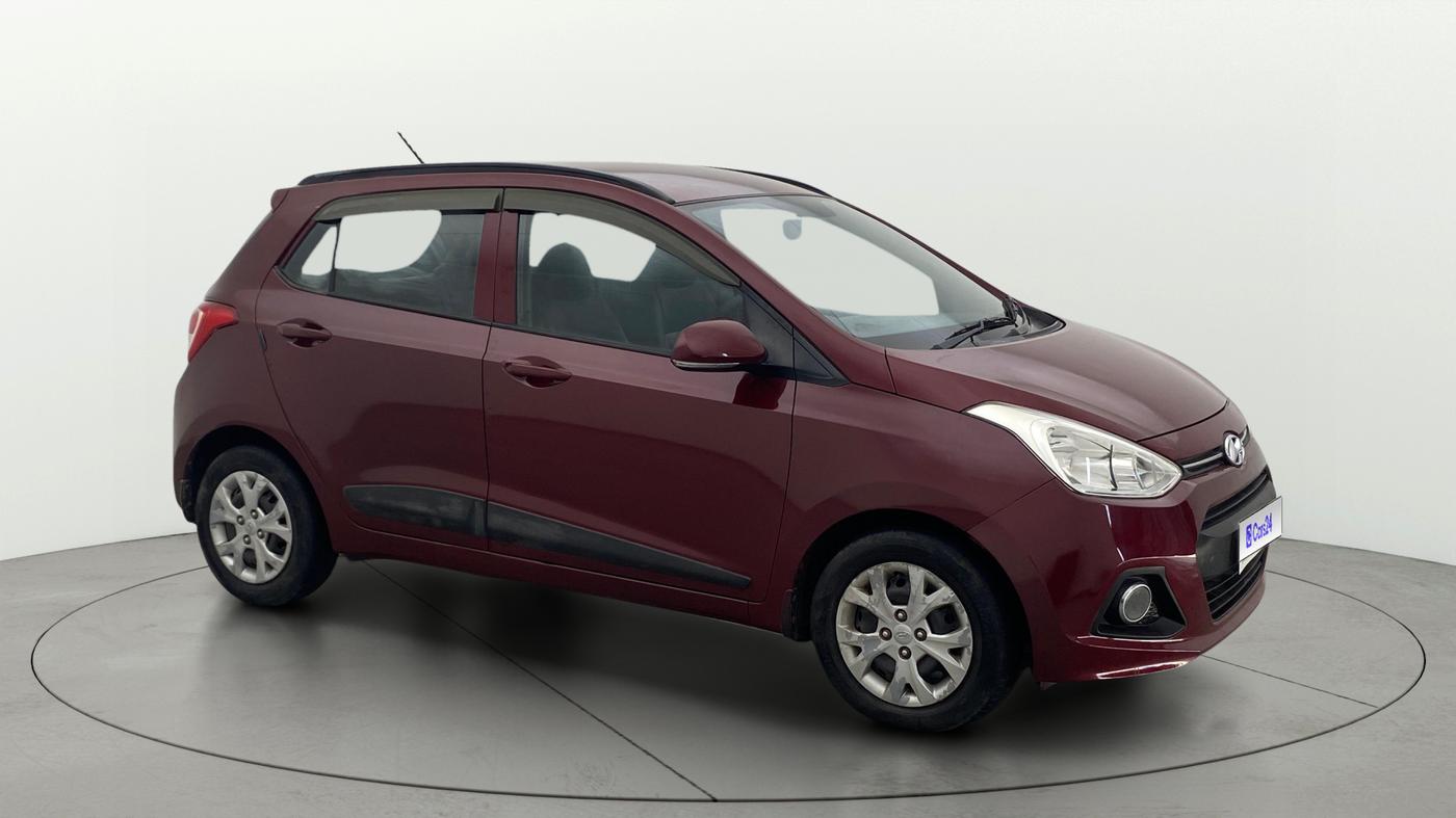 2016 Hyundai Grand i10 SPORTZ 1.1 CRDI, Diesel, Manual, 83,964 km, Right Front Diagonal