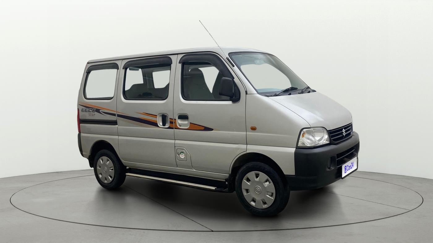 2021 Maruti Eeco 5 STR WITH A/C+HTR, Petrol, Manual, 83,095 km, Right Front Diagonal