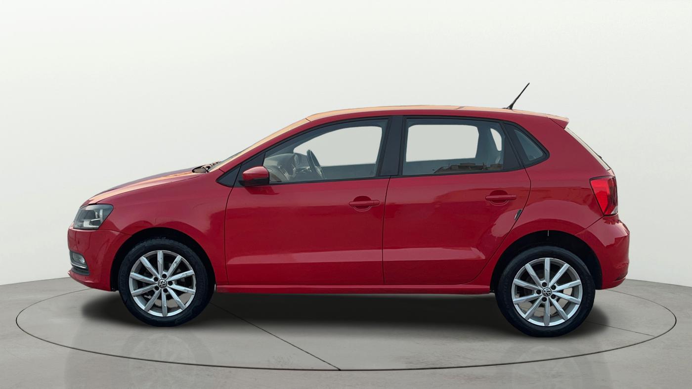 2018 Volkswagen Polo HIGHLINE PLUS 1.0 16 ALLOY, Petrol, Manual, 1,11,234 km, Left Side