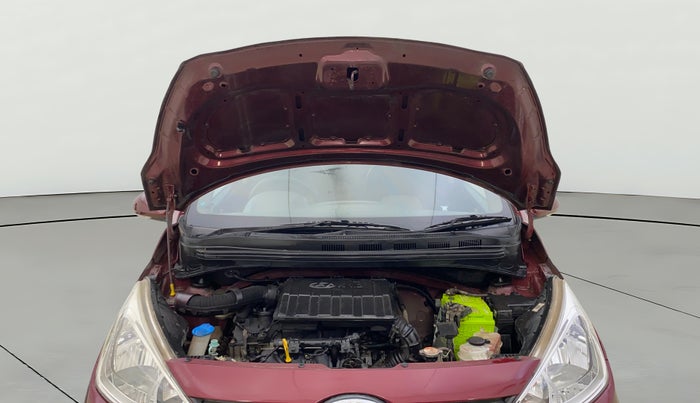 2015 Hyundai Grand i10 SPORTZ 1.2 KAPPA VTVT, Petrol, Manual, 43,156 km, Open Bonet