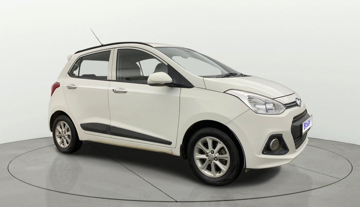 2015 Hyundai Grand i10 ASTA AT 1.2 KAPPA VTVT, Petrol, Automatic, 81,100 km, Right Front Diagonal