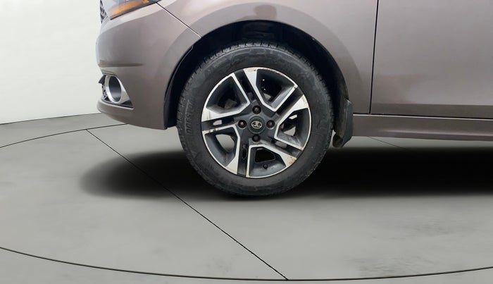 2017 Tata TIGOR XZ (O) PETROL, Petrol, Manual, 53,609 km, Left Front Wheel