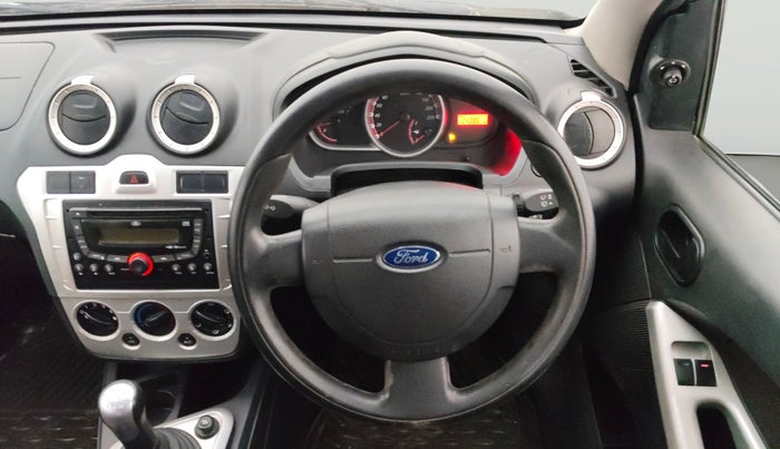 2012 Ford Figo TITANIUM 1.2 PETROL, Petrol, Manual, 1,04,374 km, Steering Wheel Close Up