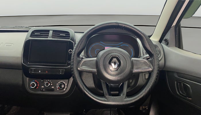 2021 Renault Kwid RXT 1.0 AMT (O), Petrol, Automatic, 58,532 km, Steering Wheel Close Up
