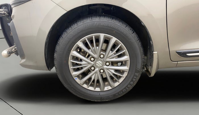 2021 Maruti Ertiga ZXI+ SHVS, Petrol, Manual, 89,655 km, Left Front Wheel