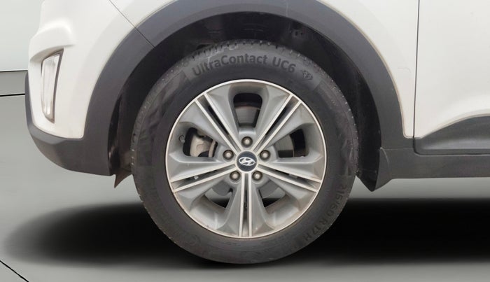 2016 Hyundai Creta SX PLUS AT 1.6 PETROL, Petrol, Automatic, 88,262 km, Left Front Wheel