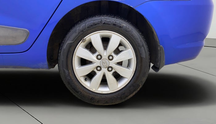 2014 Hyundai Xcent S (O) 1.2, Petrol, Manual, 49,491 km, Left Rear Wheel