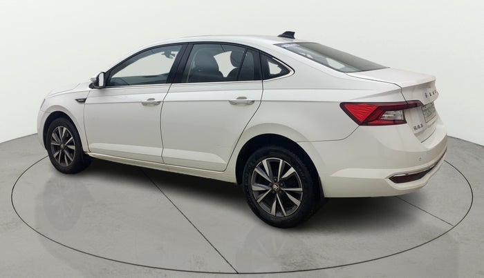 2022 Skoda SLAVIA STYLE 1.5L TSI DSG, Petrol, Automatic, 30,162 km, Left Back Diagonal