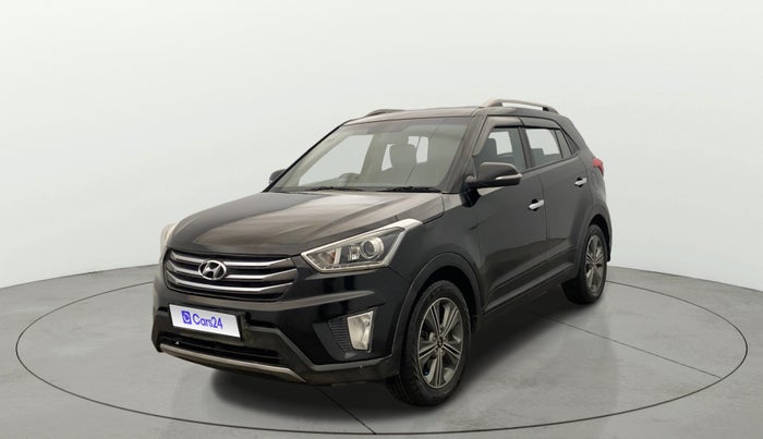 2018 Hyundai Creta SX PLUS AT 1.6 DIESEL, Diesel, Automatic, 81,580 km, Left Front Diagonal