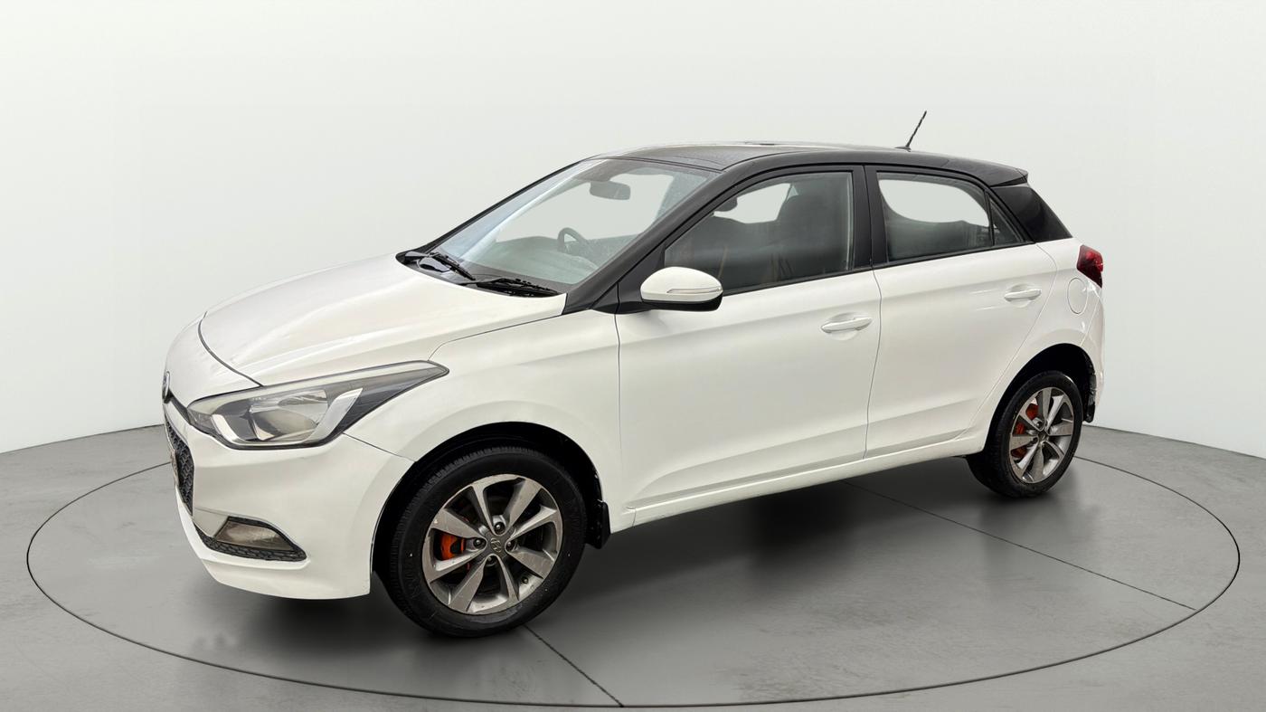 2017 Hyundai Elite i20 ASTA 1.2 DUAL TONE, Petrol, Manual, 72,097 km, Left Front Diagonal