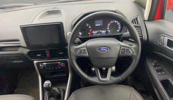 2018 Ford Ecosport TITANIUM 1.5L PETROL, Petrol, Manual, 70,386 km, Steering Wheel Close Up