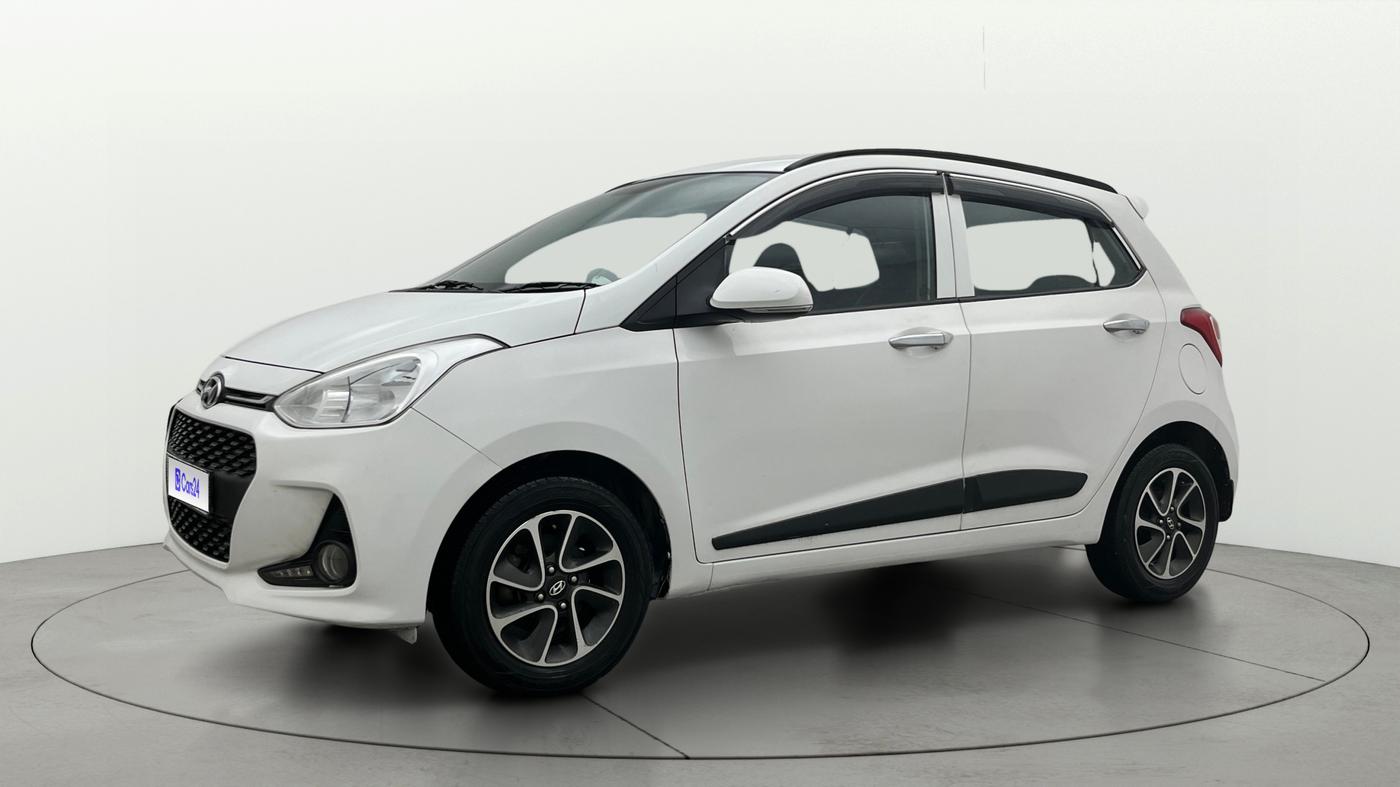 2019 Hyundai Grand i10 SPORTZ AT 1.2 KAPPA VTVT, Petrol, Automatic, 63,032 km, Left Front Diagonal