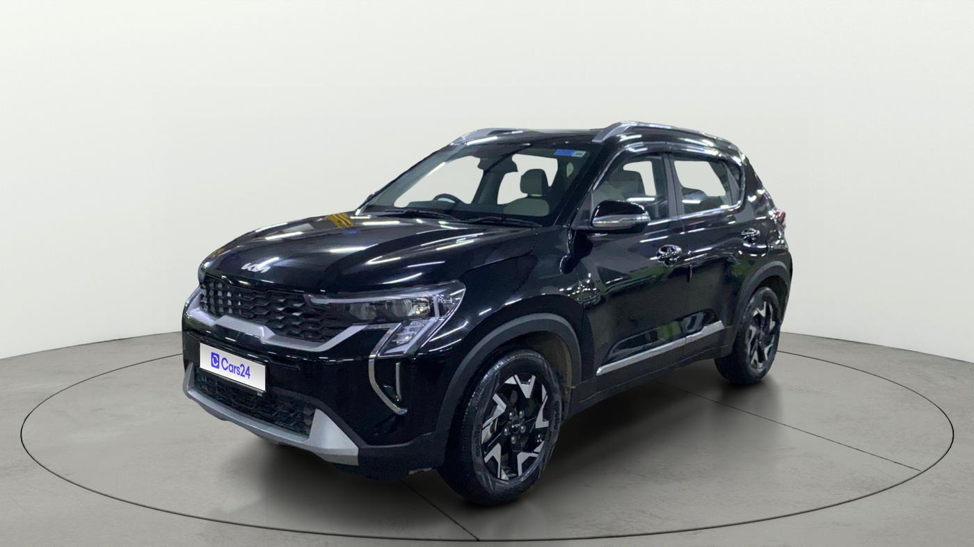 2025 KIA SONET HTK PLUS 1.2 PETROL MT, Petrol, Manual, 9,515 km, Left Front Diagonal