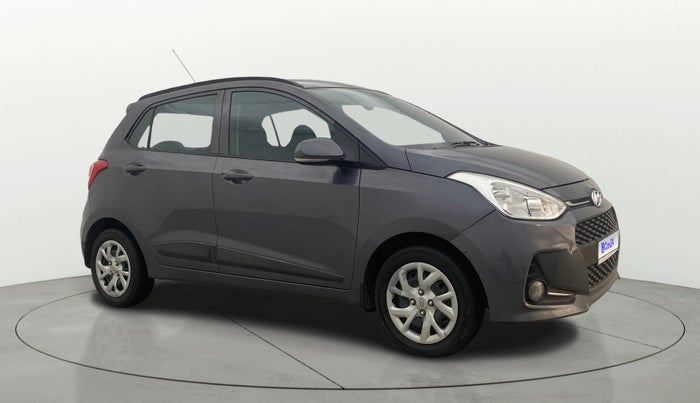 2018 Hyundai Grand i10 SPORTZ 1.2 KAPPA VTVT, Petrol, Manual, 63,997 km, Right Front Diagonal