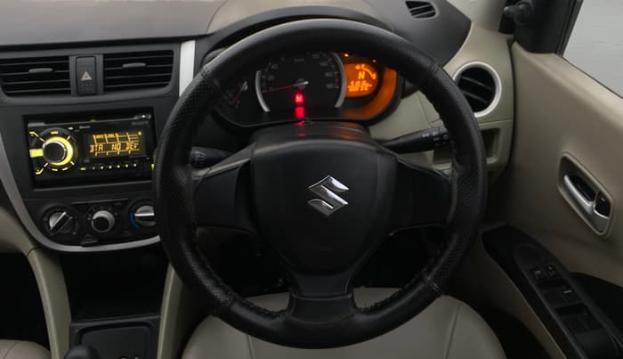 2015 Maruti Celerio VXI AMT, Petrol, Automatic, 50,971 km, Steering Wheel Close Up