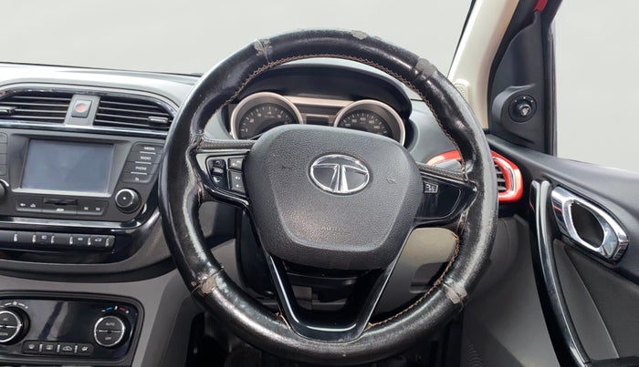2017 Tata TIGOR XZ (O) PETROL, Petrol, Manual, 50,477 km, Steering Wheel Close Up